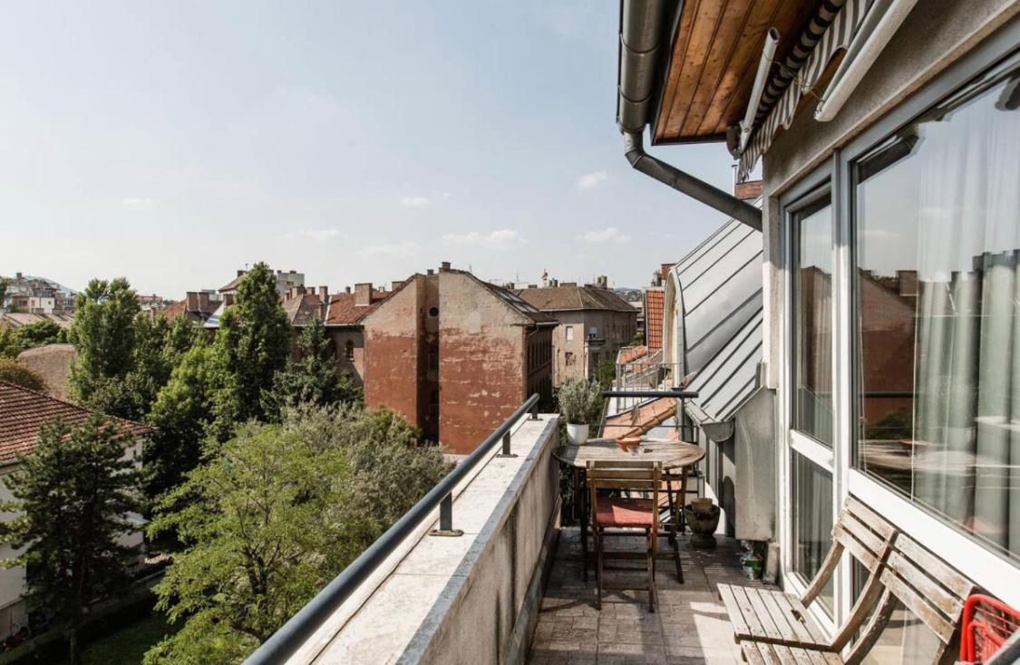 Penthouse -By The Danube Lägenhet Budapest Exteriör bild